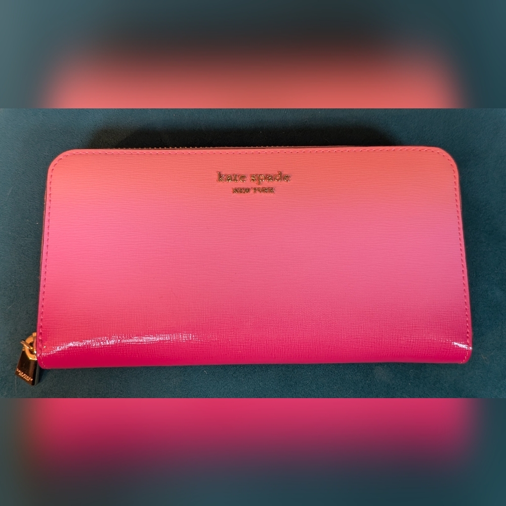 NWOT Kate Spade Morgan Ziparound Continental Wallet